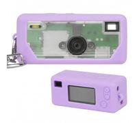 Silicone Case for Kodak CHARMERA Keychain Digital Camera Blind Box, Photo Mini Keychain Camera Sleeve with Precise Cutouts & Scratch Protection - Camera NOT Included (Light Purple)