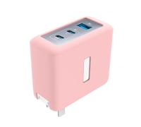 Silicone Case for Laptop Charging Adapter 100W USB C Charging Adapter Full Body Protective Cover Heat Resistance Easy Installation Case