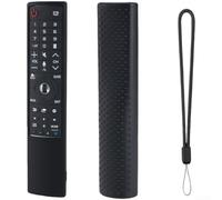 Silicone Case for LG AN-MR700 Remote Control Built for Durability Accurate Conformity and Glow in the Dark Functionality in Low Illumination (Black)