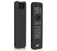 Silicone Case for LG MR25GA Remote Control [Anti-Slip] Protective Cover for MR25GA Magic Remote Compatible with 2025 LG OLED Smart TV Series Remote (Black)