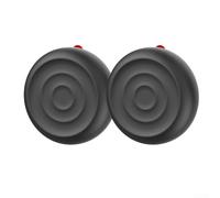 Silicone Case for Moto Tag 2 with Strong Sticker - Shockproof Protective Cover Anti-Lost Shell for Luggage Bikes Remotes Black(2Pcs)