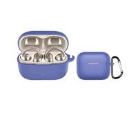 Silicone Case for Motorola Moto Buds Clip - Shockproof, Dustproof Charging & Earphone Cover (Blue)