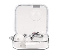 Silicone Case for Nothing Ear (1), Translucent Earphone Charging Box Protective Cover, Easy Carrying Anti-Lost and Shockproof with Lock