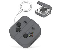 Silicone Case for Nothing Ear 3 Earbuds (2025), Cute 3D Cartoon Shockproof Protective Cover Compatible with Nothing Ear (3) Case Accessories with Key Ring (Black)