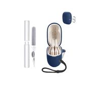 Silicone Case for Panasonic RB-F10DE-C Earbuds - Shockproof, toergy Waterproof, Slim & Soft Cover, with Lanyard, Keychain & Cleaner Kit, Blue