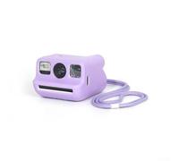 Silicone Case for Polaroid Go1/2 Instant Camera, Lightweight, Protects Pre Dust, Precise Cutouts for Buttons and Ports, with Collar for Easy Transport (Purple)