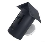 Silicone Case for Ring Stick-Up Cam Plug-In - Weatherproof Protective Cover | Anti-Scratch & Sunproof Housing for Outdoor Security Camera | For Easy Install | Black