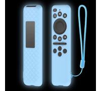 Silicone Case For Samsung, Silicone Remote Control Case For Samsung TV Remote BN5901432ABN5901480L For Enhanced Grip, Skin-Friendly Washable(Blue at Night)