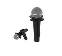 Silicone Case for Shure SM58-LC with Precise Holes and High-Quality Environmentally Friendly Materials, Scratch-Resistant, Shockproof, Washable and Comfortable to Touch, Black