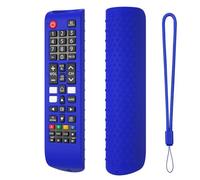 Silicone Case for Smart TV Remote Controller Sleeve for BN59-01315A BN59-01315B BN59-01315E BN59-01315L Remote Control Protective Cover (Blue)