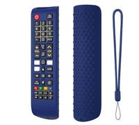 Silicone Case for Smart TV Remote Controller Sleeve for BN59-01315A BN59-01315B BN59-01315E BN59-01315L Remote Control Protective Cover (Dark Blue)