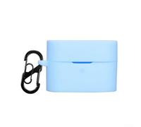 Silicone Case for Sony WF-1000XM6 Earbuds - Protective Cover with Secure Fit, Scratch-Resistant Shell, Compact Travel Accessory for Headphones(Blue)