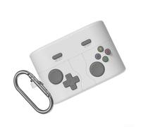 Silicone Case for Sony WF-1000XM6, Protective Cover with Hooks, Shockproof Skin for Earbuds Charging Box(Light gray)