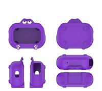 Silicone Case For SoundCore Select 4 Go Bluetooth Speaker Protective Case Silicone Audio Storage Case, Portable Scratch Shock Resistant Cover (Purple)