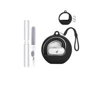 Silicone Case for soundcore V40i by Anker Open-Ear Headphones - Shockproof, toergy Waterproof, Slim & Soft Cover, with Lanyard, Keychain & Cleaner Kit, Black