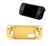 Silicone Case for Steam Deck OLED, Full Protection Shock-Absorption Protective Cover Protector Lightweight Anti-Fingerprint Anti-Scratch Gaming Console Skin Bumper Cover (yellow)