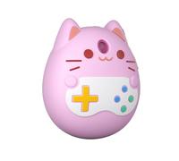 Silicone Case for Tamagotchi Paradise Electronic Pet, Protective Silicone Shell Cover Fit for Tamagotchi Uni Case with Anti-Fall, Scratch Protection and Carrying Strap (Pink)
