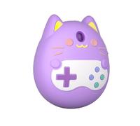 Silicone Case for Tamagotchi Paradise Electronic Pet, Protective Silicone Shell Cover Fit for Tamagotchi Uni Case with Anti-Fall, Scratch Protection and Carrying Strap (Purple)