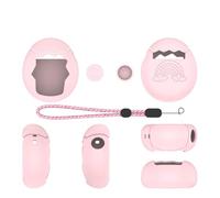 Silicone Case for Tamagotchi Paradise Game Machine Protective Cover Virtual Electronic Pet Drop-proof and Dust-proof Protector Sleeve Accessories (Pink)
