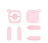 Silicone Case for Tile Mate 2022,Protective Cover Sleeve for Tracker Finder for Cat Pet Collar Necklace Dropper,Secure Holder for Kids Schoolbag,Drop Protection Simple Solid Color (Pink)