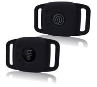 Silicone Case for Tile Mate 2022 with Keychain, Accessories to Connect Finder, Protective Cover Sleeve for tilemate, Pet Dog Collar Necklace, Secure Holder (Black,Green,Pink,3 Pack)