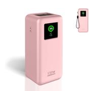 Silicone Case for UGREEN Nexode Power Bank (20000mAh 130W) Full-Body Protective Cover for UGREEN Portable Charger,Precise Port Cutouts (Case Only) Pink