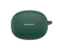 Silicone Case for vivo TWS 5e, Shockproof Earbud Headphone Protective Cover Sleeve (dark green)