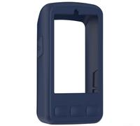 Silicone Case for Wahoo ELEMNT for roam 3 for v3 - Shockproof Protective Cover Anti-Drop Skin for Bike for gps Computer - Black White Blue Grey Red 86.2mm(Blue)