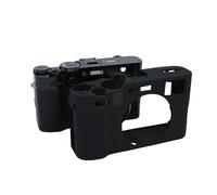 Silicone Case for x100 6th Generation x100vi Case Thickened Handle Molded Precise Hole Placement Food Grade Silicone (Black)
