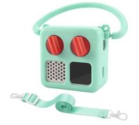 Silicone Case for Yoto Mini with Strap & Handle, Protective Jacket for Yoto Mini to Go Out, Shockproof Travel Carrying Cover for Yoto Mini Player, Anti-Scratch Accessories for Yoto Mini (Case Only)