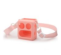 Silicone Case for YotoMini2024 Kids Card Reader Shoulder Strap Speaker Audio Storyteller Protective Case Storage Sleeve