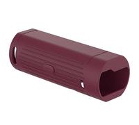 Silicone Case Protective Cover Soft Shell for GARMIN Varia UT800 Bicycle Riding Smart Lights,Shockproof Anti-drop Protector (Wine red)