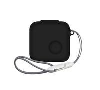 Silicone Case Protector For Nothing Ear 3 Earphone Protective Cover Sleeve with Lanyard (Black)