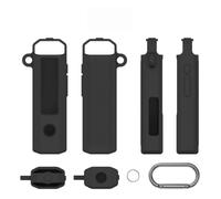Silicone Case Replacement for Fiio Snowsky Echo Nano MP3 Player Protective Cover Drop-proof and Dust-proof Housing Shell，Black