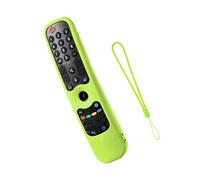 Silicone Case Skin for ANMR21GA MR21GC MR22GA MR23GA MR24GA Remote Control with Wrist Strap and Dustproof Remote Case