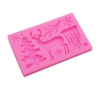 Silicone Casting Moulds for Resin, Non-Adhesive, Easy to Remove, Baking Mould for Small Cakes, for Chocolate, Cement, Clay, Soap, Resin, Plaster, Bread and Sweets