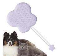 Silicone Cat Comb,Cat Hair Comb Brush | Animal Soft Massage Scrubber, Silicone Pet Brushes, Licking Hair Comb, Lanyard, Grooming Shedding For Cat & Dog