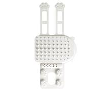 Silicone Cat Grooming Brush Adjustable Strap Pet Itch Tool Face Scratchers | Cleaning Self-Grooming, Cat Massager, Easy To Install, Face Scratchers, Table Legs, Furniture Legs, Climbing Frames