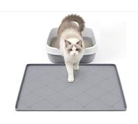 Silicone Cat Litter Mat 63x48cm Waterproof Litter Catcher Tray Mat