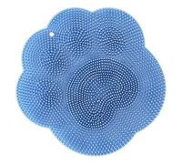Silicone Cat Paw Foot Massager Mat Wall Mounted Blue