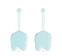 Silicone Cats Bathing Glove with Massage Function Double Surfaces Grooming Brush for Hair Removal Easy to Clean Gentle Deshedding Tool for Loose Collection During Brushing Bathing Cuddling
