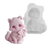 Silicone Cats Candles Shape - Silicone Cute Realistic Three-dimensional Cat Soap Casting Mold,Animals Candles Mould | Suitable for Adults Lovers the Family Women and Men All