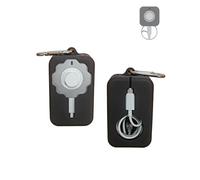 Silicone Charger Case for Oura Ring Gen4 Charger with Soft Box, and Anti-Slip Silicone Base - Shockproof, Scratch-resistant, and Fingerprints-resistant,Black