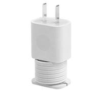 Silicone Charger Protector Cover - Cable Wrap Organizer, Charging Cord Holder | Anti-Break Clip Management Tool, Flexible Wire Guard Storage Case, Portable Charger Accessory For Business, Travel