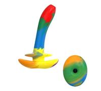 Silicone Chastity Device Accessory with Urethral Sound Plug, Male Prostate Stimulator for Solo or BDSM Couple Games (Colorful)