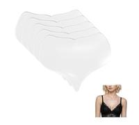 Silicone Chest Pads 5 Pack Reusable Anti Wrinkle Patches for Decolletage Breast Wrinkle Remover Pads Heart Shape Self Adhesive Beauty Stickers for Neck and Chest