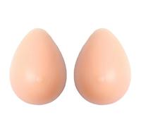 Silicone Chest Prosthetics for Transgender & Mastectomy Recovery - Self-Adhesive Comfortable Breast Forms for Post-Surgery, Natural-Looking Chest Pads - Skin Tone (XL)