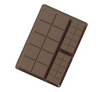 Silicone Chocolate Bars Rectangular Shape Non-Stick | Non-Stick Chocolate Bar Mould Ice Cubes Soap Jelly Halloween Christmas Matr
