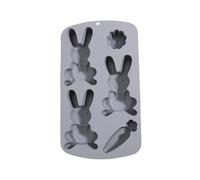 Silicone Chocolate Mold - Easy Release 3D Rabbit Shape | Resin Mold - for Gelatin, Pastry, Ice, Soap, Gummies, Cupcake, Milk Candy