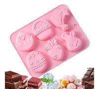Silicone Chocolate Mold - Non-Stick & Easy Release | Resin Casting Mold - For Ice, Soap, Cake Decorating, Cupcakes, Fudge, Candy, Jelly,